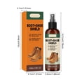 thumbnail image 3 of Shoe Protector Cleaning Agent – Stain Remover for Shoes and Boots – Water Based Cleaner and Care Spray for Leather, Canvas, Mesh(#001A), 3 of 9