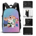 thumbnail image 3 of Family Guy Characters Backpack With Lunch Bag Pencil Case Schoolbag Lunchbag Daypack Lunch Box Pen Bag Satchel Bookbag 3pcs Set, 3 of 9