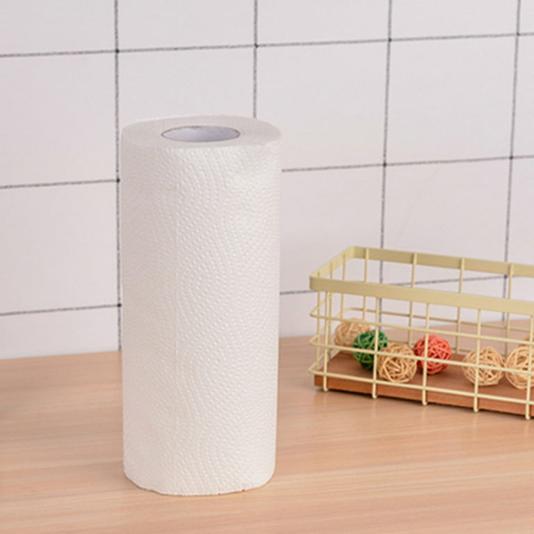 Kitchen Paper Oil Absorbing Paper Cooking Paper Towel Absorbent Paper for Kitche, White