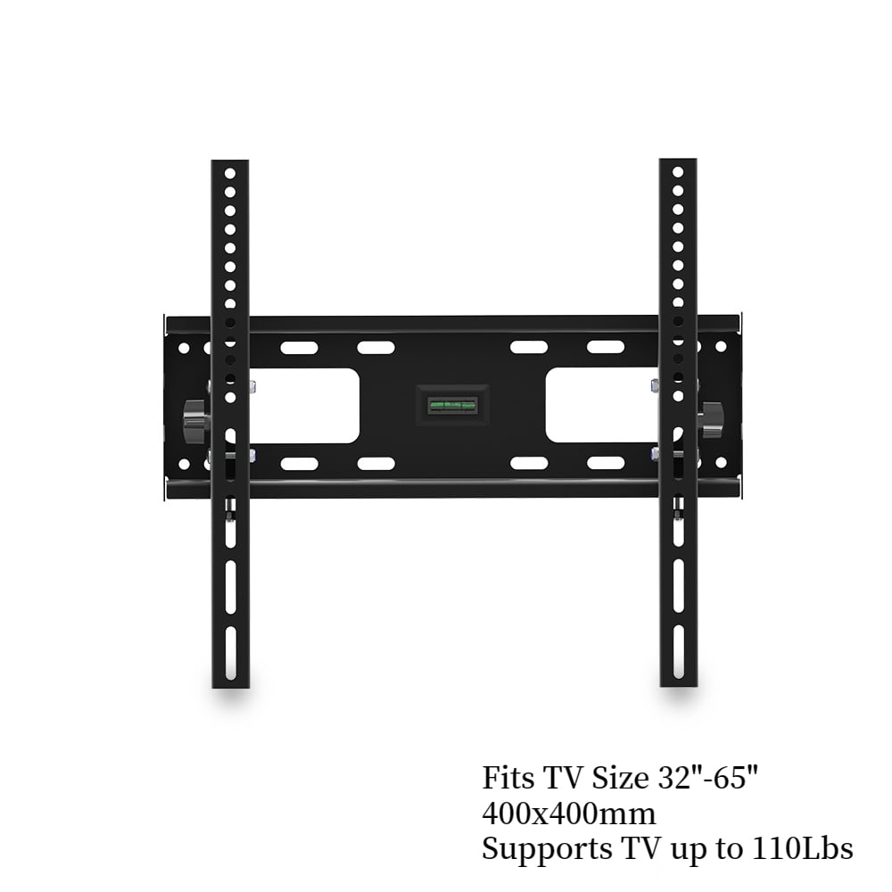 QXDRAGON 3265" Flat Tilting TV Wall Mount Kit, Wall Mount TV Stand