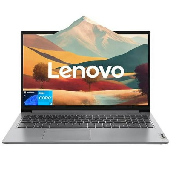 Lenovo Newest 15.6" FHD Laptop, 12th Gen Intel Core i3-1215U 6-Core Processor(Up to 4.4GHz), 16GB Memory, 512GB PCIe SSD, HDMI, SD Card Reader, Webcam, Wi-Fi & Bluetooth, Windows 11 Pro, Grey