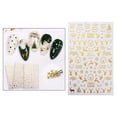 thumbnail image 2 of Hoja de Pegatinas de Uñas Salvador Navidad Santa Claus Reno, 2 of 6