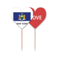 thumbnail image 1 of Palillos de dientes bandera etiqueta de amor selección de pastelitos, 1 of 4