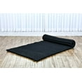 thumbnail image 6 of Leewadee Rollable Floor Mat L – Comfortable and Rollable Thai Mattress, Soft Massage Mat Filled with Kapok, Perfect to Use as a Sleeping Mat 75 x 39 inches, Ecru, 6 of 8