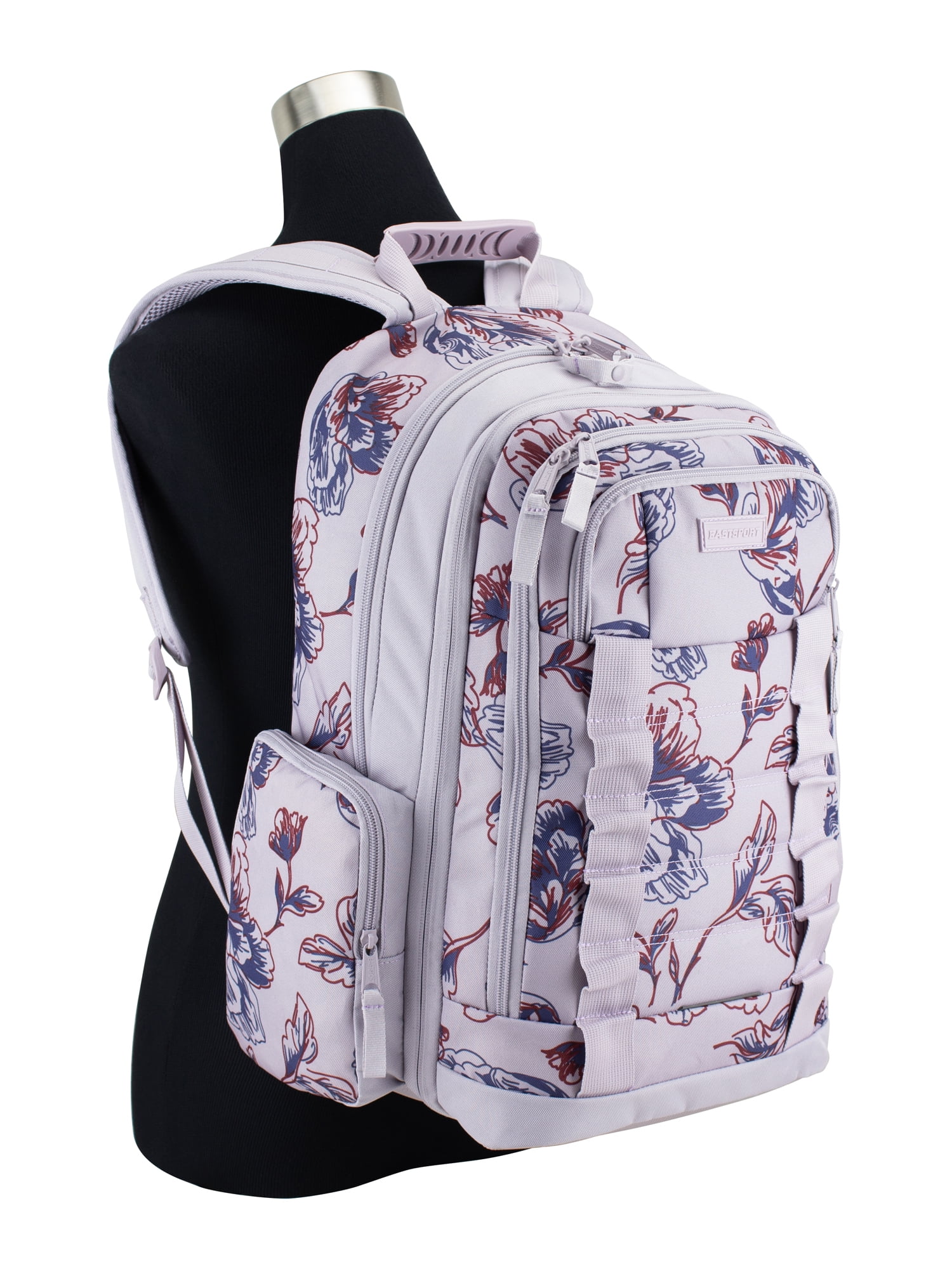 Eastsport Unisex Expandable Team Recycled Backpack, Mission Floral