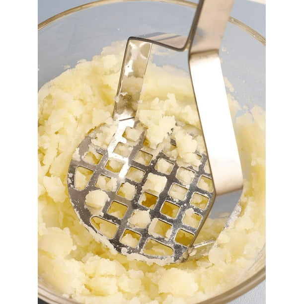 1pc Stainless Steel Potato Masher Simple Kitchen Tool For Mashed Potato