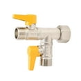 thumbnail image 2 of fastboy RV Valve de Dérivation par Temps Froid Passer Valve RV Accessoires T-Shape Valve de Dérivation Durable Compatible, 2 of 6