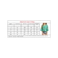 thumbnail image 7 of hirigin Women Casual Tops, Floral Printed 3/4 Sleeve V-Neck Hollow-Out Patchwork Loose Tops, 7 of 7