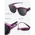 thumbnail image 4 of TINHAO Oversized Fit Over Sunglasses for Women Trendy Wear Over Sunglasses Polarized UV400 Protection for Driving, 4 of 6