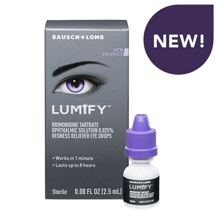 Pet Vision Eye Drops - LUMIFY Redness Reliever Eye Drops, 0.08 FL OZ (2.5mL)