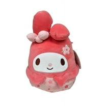 Squishmallows Official Kellytoys Plush 8 Inch My Melody The Bunny Cherry Blossom Flower Edition Hello Kitty and Friends Sanrio Ultimate Plush Stuffed Toy