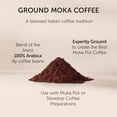 thumbnail image 6 of illy Ground Coffee Moka - 100% Arabica Flavored Coffee Ground - Rich Aromatic Coffee Grounds Profile – Intenso Dark Roast – Warm Notes of Cocoa & Dried Fruit - No Preservatives – 8.8 Ounce, 6 of 7
