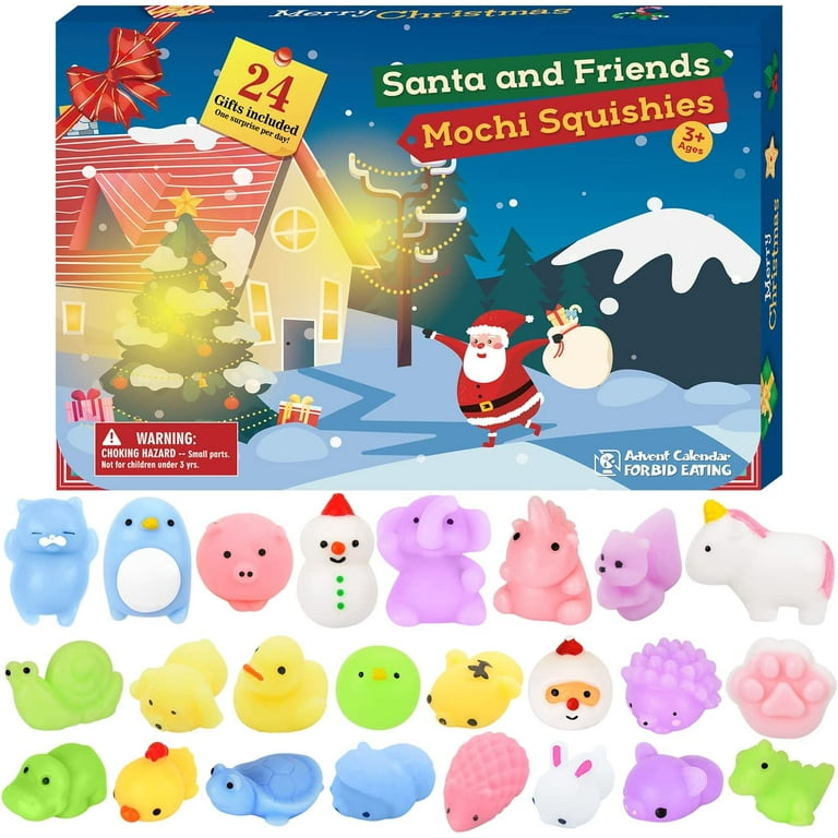 Walmart is selling Squishmallows holiday-themed advent calendars