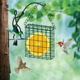 thumbnail image 6 of Cagogo under $5 1Pcs Suet Bird Feeder, Suet Bird Feeder Cage,Outdoor Bird Feeding Station,Square Suet Cake Holder,Mealworm Cake Feeder for Birds,Rust-Resistant Hanging Bird Feeder, 6 of 9
