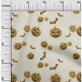 thumbnail image 2 of oneOone Viscose Jersey Light Beige Fabric Halloween Diy Clothing Quilting Fabric Print Fabric By Yard 60 Inch Wide, 2 of 4
