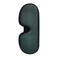 thumbnail image 4 of Funda para sombra de ojos que bloquea la luz, cojín suave 3D, funda para dormir opaca, ligera y transpirable, verde, 4 of 8
