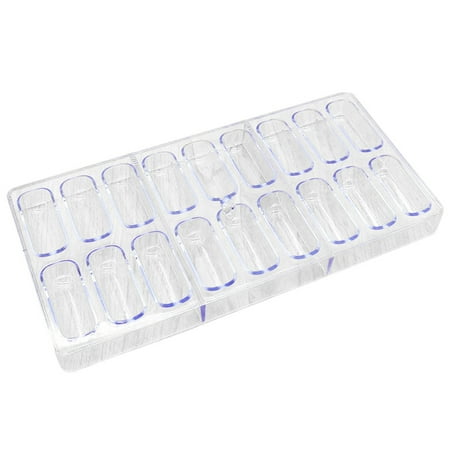 

Meizhencang Waterdrop Diamond Shape Plastic DIY Chocolate Candy Jelly Mould Baking Tool