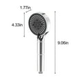 thumbnail image 3 of Detachable Showerhead, Filtered Shower Head,5 Spray Powerful Mode Pressure Increase, Universal Shower Head, Hard Water Shower Head with Filters for Hair and Skin, 3 of 5
