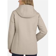 Land's End Women's Quilted Jacket, Tan, Medium
