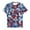 X138 Dark Blue, variant on Toddler Girls 4Th Of July T-Shirt Short Sleeve Independence Day Patriotic Graphic Tops Summer Cute Soft Little Girls Tees Size 3-4 Years Blue