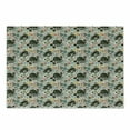 thumbnail image 1 of Art Cutting Board, Pattern with Birds Flowers and Geometrical Shapes for Hand Drawn Style, Decorative Tempered Glass Cutting and Serving Board, Small Size, Multicolor, by Ambesonne, 1 of 1