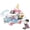 4207 Ice Cream Shaomai Cart-294 Pieces, variant on 294PCS Pastel Blue Pink Ice Cream Truck Building Blocks Summer Street Vendor Tabletop Scene Decor with Minifigure, Ages 6+