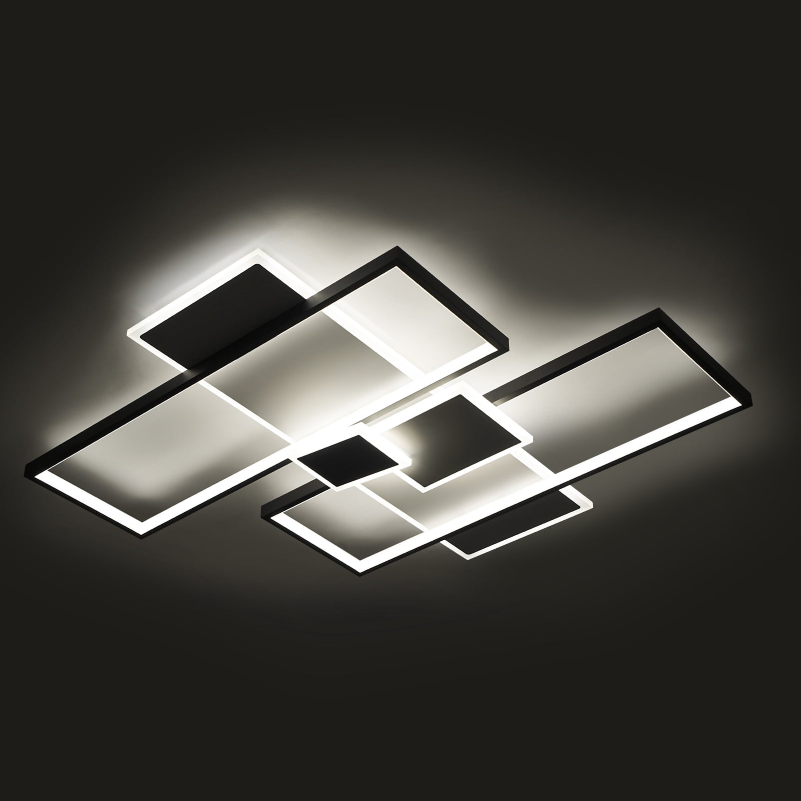Modern Ceiling Light, Ceiling Mount Light Fixture with Remote Control