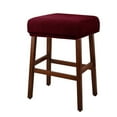 thumbnail image 1 of MesaSe AUQ Sofa Covers Washable Bar Stool Covers Elastic Bench Seat Cover Versatile Rectangular Ottoman Cover Fabric Furniture Protection for Home White, 1 of 5