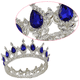 thumbnail image 3 of Corona para cumpleaños, Tiara, hermosa corona de metal de cristal, corona de princesa para fiesta de graduación, diadema para disfraz, 3 of 5