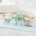 thumbnail image 3 of Yesbay Dry Plant Specimen Bracelet Glass Ball Dandelion Gypsophila Girlfriends Gift-6, 3 of 6