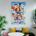 thumbnail image 6 of Japan Sports Manga Series Kuroko's Basketball Anime Poster Wall Art Poster Gifts Bedroom Prints Home Decor Hanging Picture Canvas Painting Posters 20x30inch(50x75cm), 6 of 6