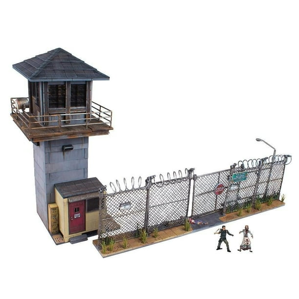 the walking dead building sets
