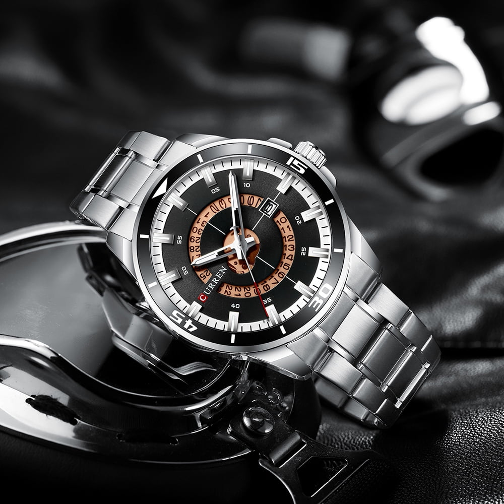 Curren transparent watches clearance