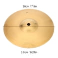 thumbnail image 1 of YLSHRF Cymbal, Gold Brass Cymbal, For Music Lovers Students Amateurs, 1 of 8