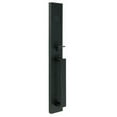 thumbnail image 4 of Weslock 02895-2720020 Xanthis Deadbolt Keyed One Side Dummy Handle Set with Philtower Lever, Matte Black, 4 of 5