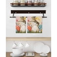thumbnail image 3 of Easter Bunny Eggs Kitchen Dish Towels for Drying Dishes Set of 3, Spring Tulip Flowers Leaves Country Plants Waffle Weave Microfiber Hand Tea Bathroom Towels Quick Dry & Absorbent Towel 15.7x23.6, 3 of 7
