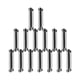 thumbnail image 2 of 15 moldes de acero inoxidable para croissants daneses (plateados), 2 of 6