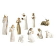 thumbnail image 3 of Estatuilla de Jesús mayimx Belén navideño 10 Uds, 3 of 9