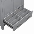 thumbnail image 2 of Bellemave 30" Bathroom Vanity with Single Sink, Wood Combo Cabinet Undermount Sink, Bathroom Storage Cabinet with 2 Doors and a Drawer, Soft Closing, Multifunctional Storage (Gray), 2 of 10