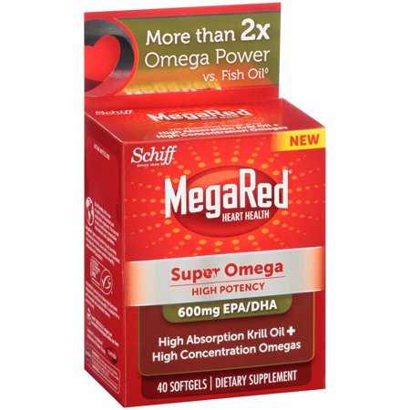 UPC 020525930514 product image for Schiff Megared Super Omega 3 Krill Oil 600mg Supplement Softgels - 40 ea | upcitemdb.com