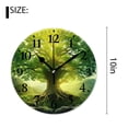 thumbnail image 2 of 10 Inch Wall Clock Battery Operated Silent Clock Decorative for Office, Kitchen, Outdoor, Living Room3D Wall Art Lovely Pattern, 2 of 4