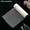 thumbnail image 2 of MOQIN Metallic Poly Mesh Ribbon, 10 Inch X 10 Yards Christmas Deco Mesh, Mesh Ribbon for Christmas Tree Deco Mesh 10 Inch Rolls for Wreath,Garland,DIY Crafts,Swag,Bow, 2 of 9