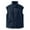 Blue, variant on Enjoytime Womens Jackets Casual Solid Color Sleeveless Stand Collar Zip Up Coat Fall Fashion Outerwear Winter Warm Soft Waistcoat