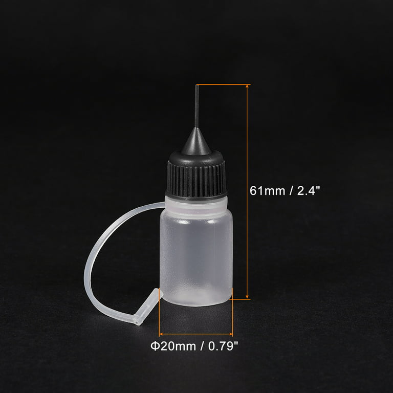 Dropper Bottle with Screw-Top and Blunt Needle Tip