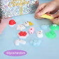 thumbnail image 4 of 50 Pieces Mini Squeezing Toys Easy to Clean Decoration Cute Soft Random Sensory Christmas, 4 of 9