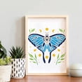thumbnail image 5 of 12x12 Inch Moth Moon Stencil Set Plastic Drawing Templates for Wood Painting Wall Art Scrapbooking, 5 of 8