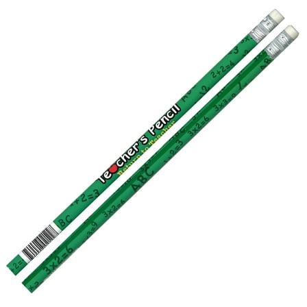 Moon Products Teacher's Pencils, 12 Per Pack, 12 Packs