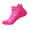 Hot Pink, variant on Censtreet Sport Running Socks: Athletic Socks for Men Women with Cushion,Work Hiking Basketball Ankle Socks