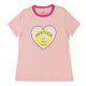 thumbnail image 1 of Playera Para Niña Justice Manga Corta Estampado Corazon Rosa Talla 12, 1 of 3