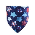 thumbnail image 5 of kladzum 4th of July Dog Bandanas, American Flag Dog Scarf Pet Bib, Dog American Flag Bandana, Dog Bib, Dog Neckerchief Pet Saliva Bandana Flag Bandana Kitty and Dog Independence Day Scarf, 5 of 6